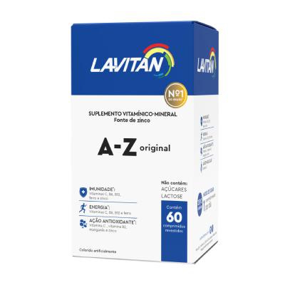Suplemento Vitamínico Lavitan A-Z Homem 60 Comprimidos